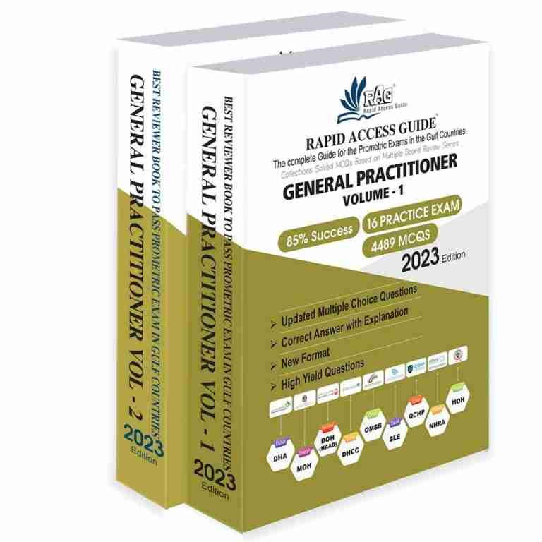 Best General Practitioner Prometric Exam MCQ 2023 | RAG GP Materials