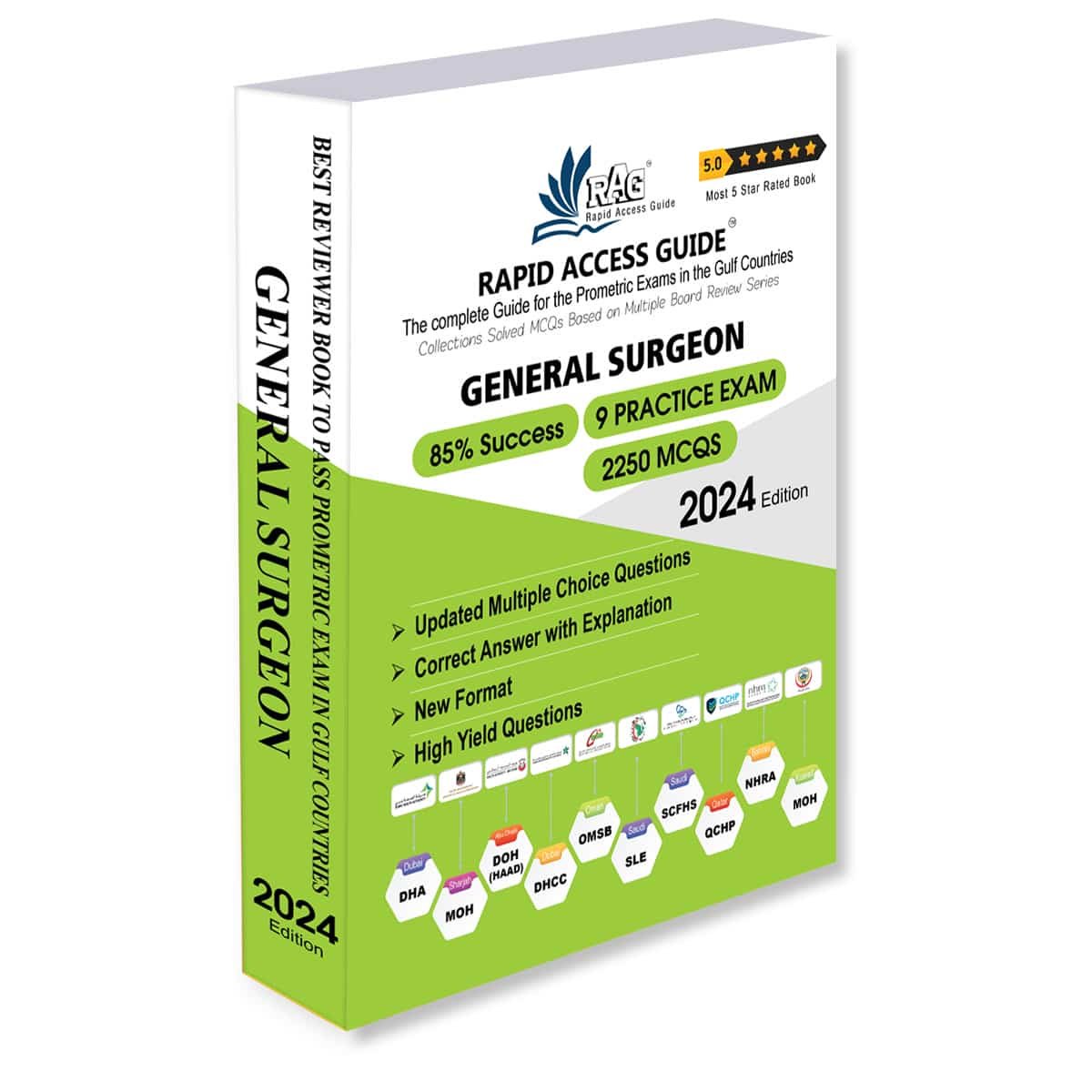 General Surgeon Book | Prometric exam Surgery MCQs - 2024